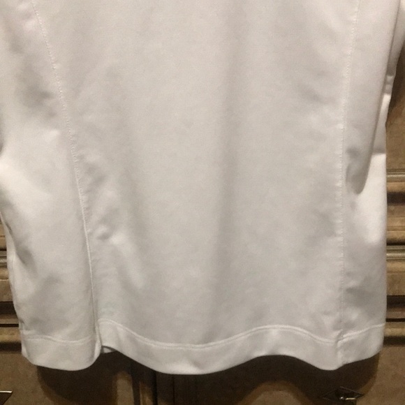 WOMEN'S NIKE GOLF DR-FIT WHITE SHIRT - Picture 9 of 12